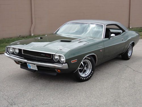 1970 dodge challenger r/t ~ #s matching 383 magnum, pistol grip 4 spd, real r/t