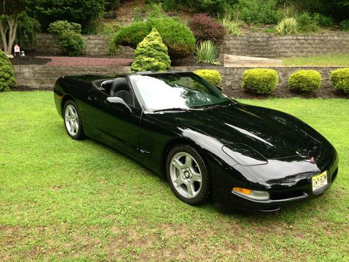 1998 triple black corvette convertible 11,890 miles!!