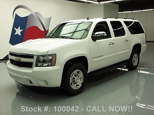 2008 chevy suburban ltz 2500 7 pass sunroof nav dvd 78k texas direct auto