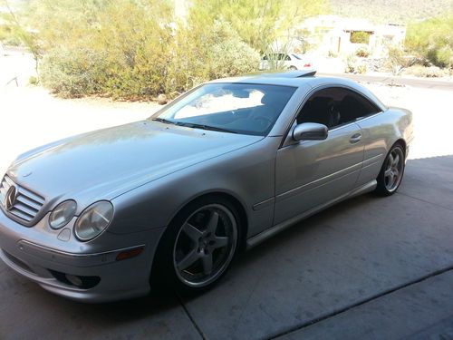 2002 mercedes benz cl55 amg cl500 cl600 coupe 2 dr clean title carfax no reserve