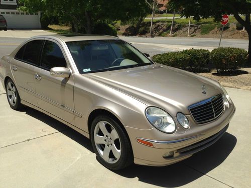 2005 mercedes-benz e320 base sedan 4-door 3.2l