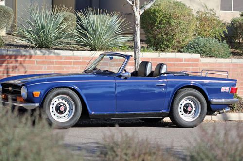 1969 triumph tr6 dark blue, fully sorted, great tour or rallye car tr-6