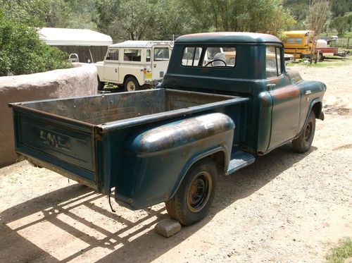 1957 GMC APACHE 1/2 TON ORIGINAL PATINA NO RESERVE HIGH BIDDER WINS, image 5
