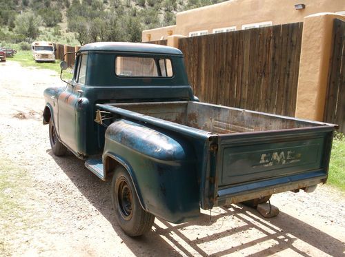 1957 GMC APACHE 1/2 TON ORIGINAL PATINA NO RESERVE HIGH BIDDER WINS, image 8