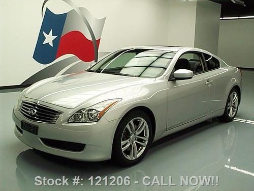 2008 infiniti g37 automatic sunroof htd leather 30k mi texas direct auto