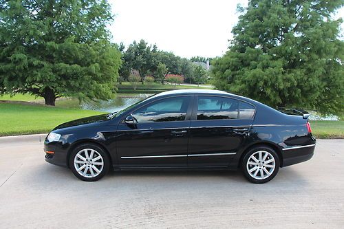 2006 volkswagen passat 2.0t sedan 4-door 2.0l (black on black) (17" wheels/rims)