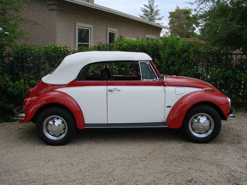 1971 volkswagon bug beetle convertible karmann