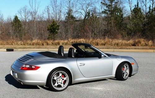 2006 silver porsche 911 carrera s cabriolet