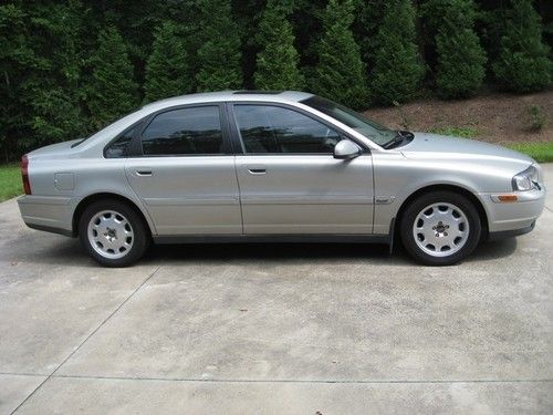 2002 volvo s80 low miles no reserve