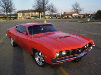 70 ford  torino v-8 fastback  3 speed automatic transmission classic car
