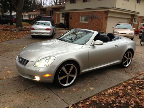 2005 lexus sc430 convertible 2-door 4.3l very clean no reserve!