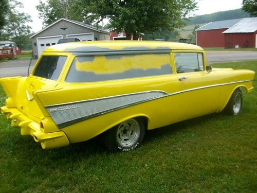 1957 chevy 2 door sedan delivery rat rod hot rod, US $8,500.00, image 16