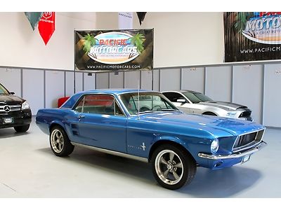 1967 ford mustang blue c code restored classic  289 v8 muscle car