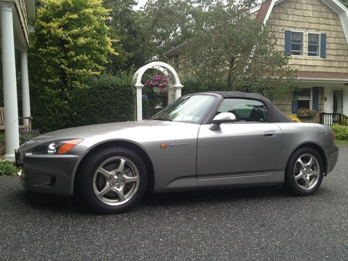 2001 honda s2000 convertible 2-door 2.0l, original owner, always garaged