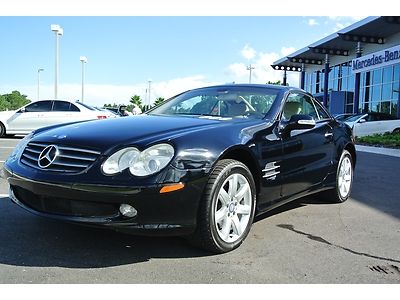 2003 mercedes "500slr" convertible w/power retractable top,