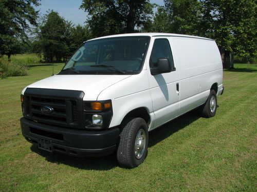 2012 ford e-250 econoline cargo van, flex fuel 4.6 v8