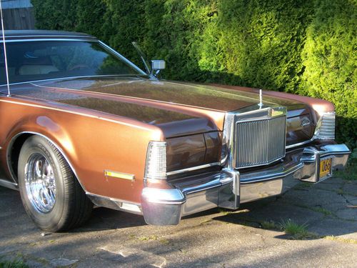 1975 lincoln mark iv coupe 2-door 7.5l no reserve!