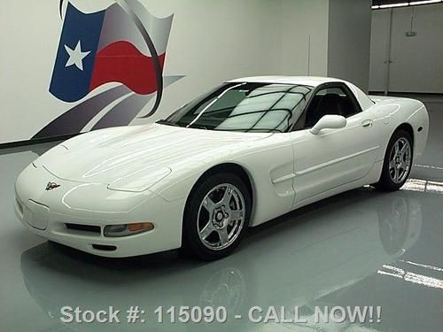 1999 chevy corvette z51 6-speed bose chrome wheels 65k texas direct auto