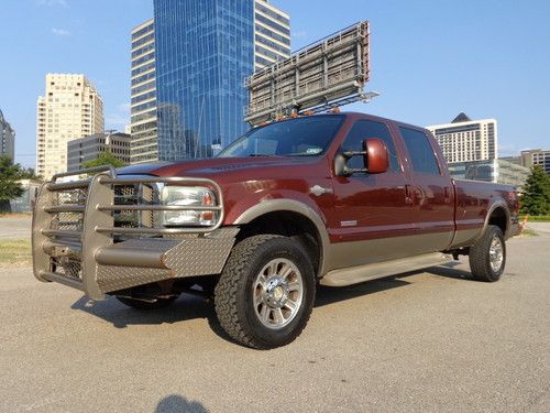 Rust free tx 04 f350 king ranch diesel 4x4 auto clean runs perfect grill guard