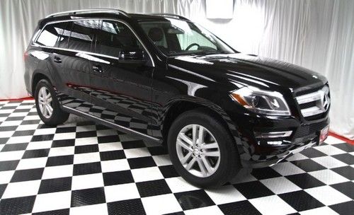 2013 mercedes gl450 - blk/blk - p01 pkg - park asst - carfax guaranteed!  call