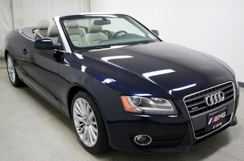 We finance audi a5 quattro 2.0t convertible coupe leather 1 owner clean carfax