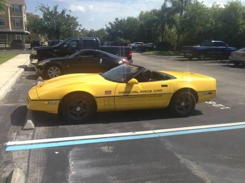 Pristine! 1986 Chevrolet Corvette Indianapolis 500 Pace Car Convertible, image 5
