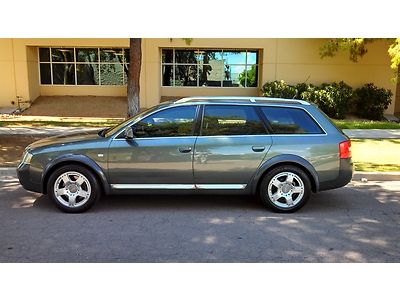 2002 audi allroad 2.7l turbo wagon! automatic, quattro awd. 75635 miles! leather