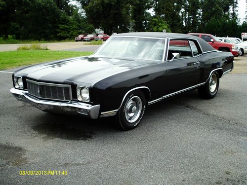 1971 chevrolet monte carlo with 4700 original miles