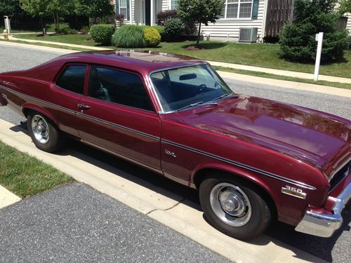 1974 chevrolet nova base coupe 2-door 5.7l