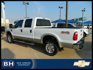 Lariat 4x4 heated leather seats  dvd power bucket seats offroad package