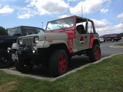 1995 jurassic park jeep wrangler