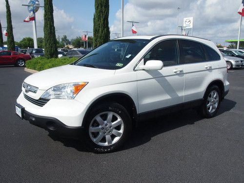 2008 honda cr-v crv ex-l v4 leather white clean carfax luxury best joe2813233305