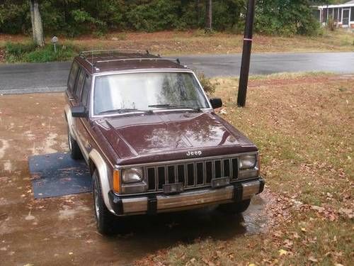 1987 jeep cherokee laredo sport utility 4-door 4.0l