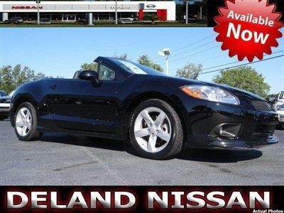 2009 mitsubishi eclipse convertible 33k miles leather seats automatic *we trade*