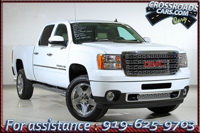 2013 denali 2500hd 2k miles 6.6l diesel bose leather trailer control nav crcars