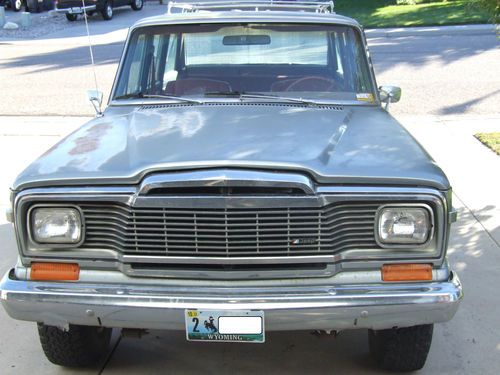 1979 jeep wagoneer w amc v8, 4x4, almost all original, starts easy, runs great