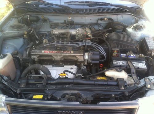 1990 Toyota Corolla DX 4-Door 1.6L Original Mileage 77K  Like New, image 9
