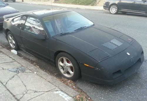 1988 pontiac fiero gt 2.8 automatic running driving project