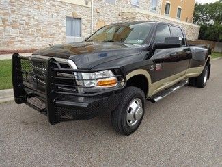 2011 ram 3500 dually 4x4 crew cab 6.7l cummins turbo diesel auto tow package