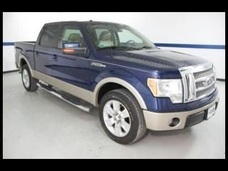 09 ford f150 lariat crew cab, leather seats, super low miles!, we finance!