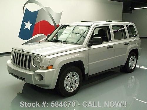 2008 jeep patriot sport 2.4l 4x4 automatic only 34k mi! texas direct auto