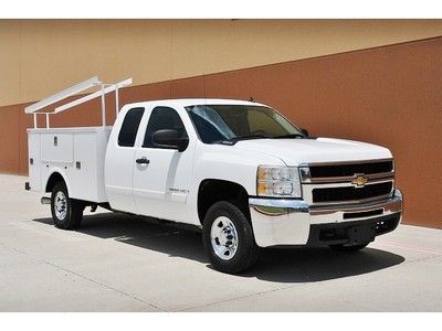 2008 chevy silverado 2500hd lt *service utility bed* 2wd allison ~ 6.6l diesel