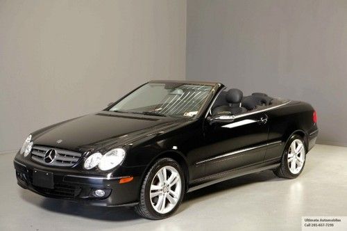 2008 mercedes benz clk350 convertible nav leather xenons heatseats ipod cd hk !