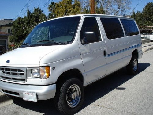 2002 ford e350 econoline 12 passenger van cargo