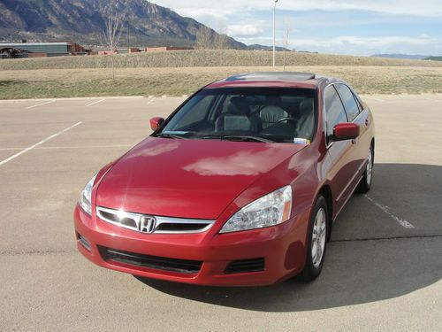 2007 honda accord ex-l sedan *low miles! *one owner!