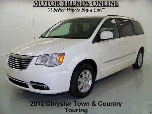 2012 chrysler town &amp; country touring dvd rearcam power doors tailgate 39k