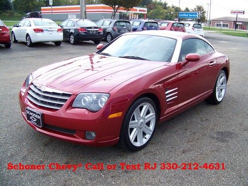 2004 chrysler crossfire coupe 3.2l v6 low miles hard to find nice !! must see !!