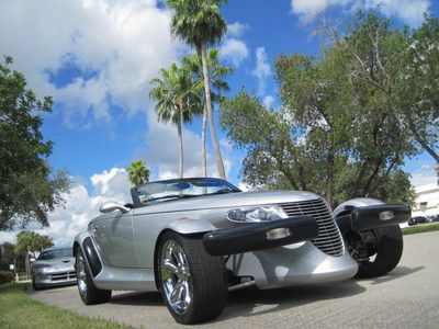 Superb 2001 plymouth prowler, 1 owner, s. fl. car garage kept and pampered