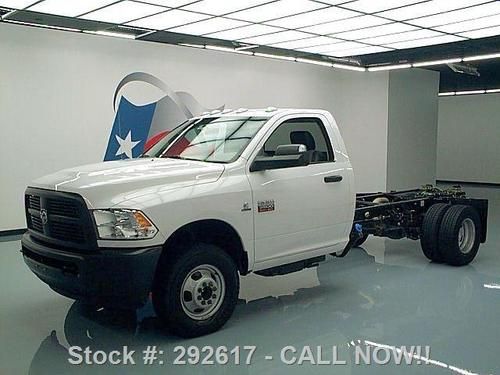 2012 dodge ram 3500 reg cab diesel drw chassis cab 5k texas direct auto