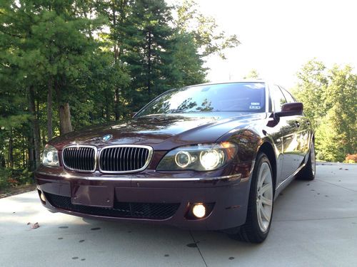 2006 bmw 750li all pawer dvd navigation